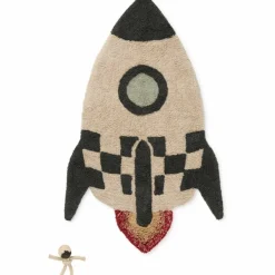 Best Tapis en coton lavable Rocket (85 x 135 cm) Tapis