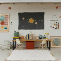 Lorena Canals Tapis en coton lavable Stardust (170 x 240 cm)