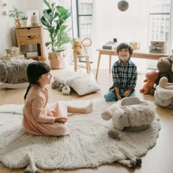 Lorena Canals Tapis en laine Pink Nose Sheep (120 x 170 cm)