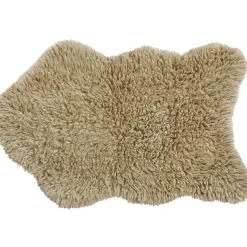 Lorena Canals Tapis en laine Woolly Sheep beige (110 x 75 cm)