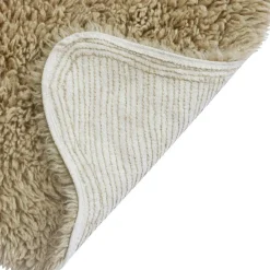 Lorena Canals Tapis en laine Woolly Sheep beige (110 x 75 cm)