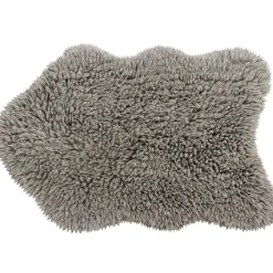 Online Tapis en laine Woolly Sheep gris (110 x 75 cm) Tapis