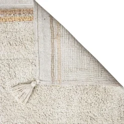 Lorena Canals Tapis lavable Bloom Natural (90 x 130 cm)