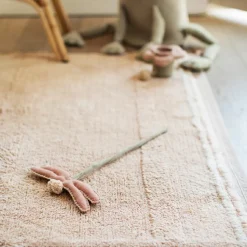 Lorena Canals Tapis lavable Bloom Rose (90 x 130 cm)