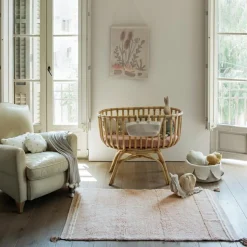 Lorena Canals Tapis lavable Bloom Rose (90 x 130 cm)