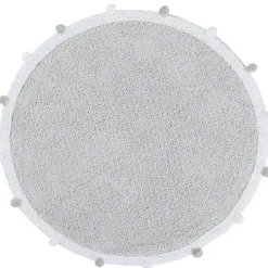 Hot Tapis lavable Bubbly Light gris (120 cm) Tapis