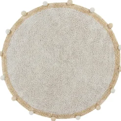 Lorena Canals Tapis lavable Bubbly natural miel (120 cm)