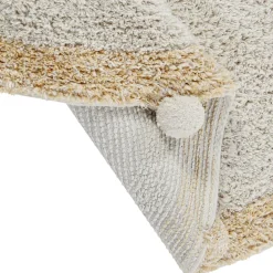 Lorena Canals Tapis lavable Bubbly natural miel (120 cm)