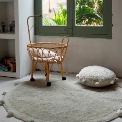 Discount Tapis lavable Bubbly olive (120 cm) Tapis