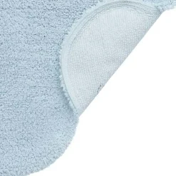Sale Tapis lavable en coton naturel nuage Mini Dream bleu clair (70 x 100 cm) Tapis
