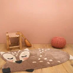 Hot Tapis lavable faon Little deer (70 x 110 cm) Tapis