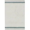Lorena Canals Tapis lavable Gastronome bleu vintage (90 x 130 cm)