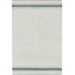 Lorena Canals Tapis lavable Gastronome bleu vintage (90 x 130 cm)