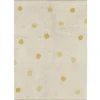 Lorena Canals Tapis lavable Hippy Dots natural miel (120 x 160 cm)