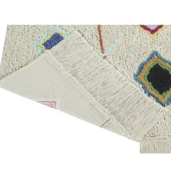 Lorena Canals Tapis lavable Kaarol sur fond écru (140 x 200 cm)