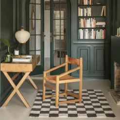 Lorena Canals Tapis lavable Kitchen Tiles gris foncé (120 x 160 cm)