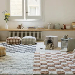 Lorena Canals Tapis lavable Kitchen Tiles gris foncé (120 x 160 cm)