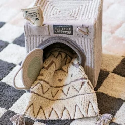 Lorena Canals Tapis lavable Kitchen Tiles gris foncé (120 x 160 cm)