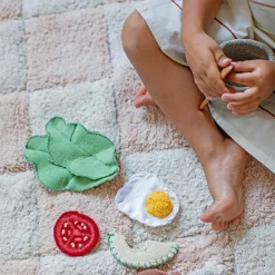 Lorena Canals Tapis lavable Kitchen Tiles rose (120 x 160 cm)