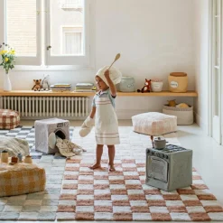 Lorena Canals Tapis lavable Kitchen Tiles rose (120 x 160 cm)