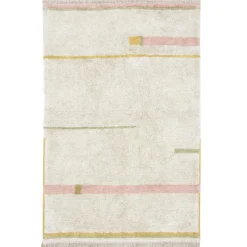 Lorena Canals Tapis lavable Lanes vintage nude (90 x 130 cm)