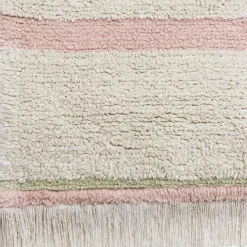 Lorena Canals Tapis lavable Lanes vintage nude (90 x 130 cm)