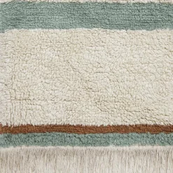 Sale Tapis lavable Lanes vintage blue (140 x 200 cm) Tapis