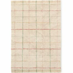 Lorena Canals Tapis lavable Lignes de couleurs (90 x 130 cm)