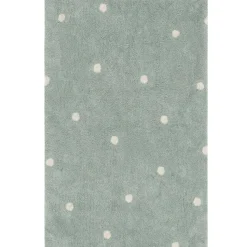 Tapis lavable Mini Dot Blue Sage (100 x 150 cm) Tapis
