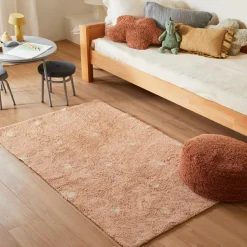 Lorena Canals Tapis lavable Mini Dot Rose (100 x 150 cm)