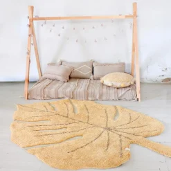 Online Tapis lavable Monstera miel (120 x 180 cm) Tapis