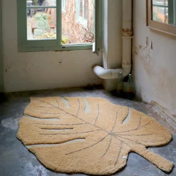 Online Tapis lavable Monstera miel (120 x 180 cm) Tapis