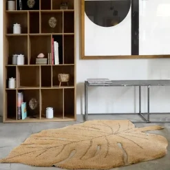Online Tapis lavable Monstera miel (120 x 180 cm) Tapis