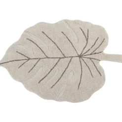 Clearance Tapis lavable Monstera natural (120 x 180 cm) Tapis