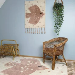 New Tapis lavable rectangulaire oiseau Birdy (100 x 150 cm) Tapis