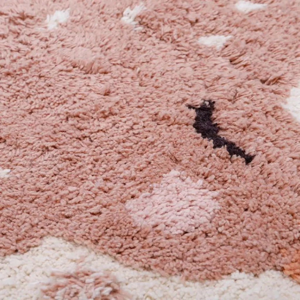 New Tapis lavable rectangulaire oiseau Birdy (100 x 150 cm) Tapis