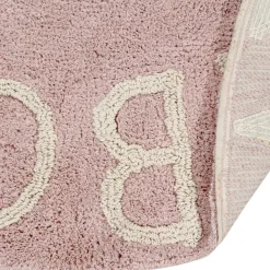 Sale Tapis lavable rond ABC vintage nude (150 cm) Tapis