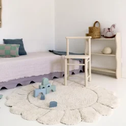 Tapis lavable rond Gabrielle (110 cm) Tapis