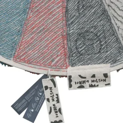 Lorena Canals Tapis lavable rond Pie Chart Donna Wilson (120 cm)