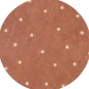 Hot Tapis lavable Round Dot Chestnut (140 cm) Tapis