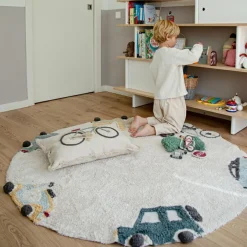 Lorena Canals Tapis lavable Wheels (140 cm)