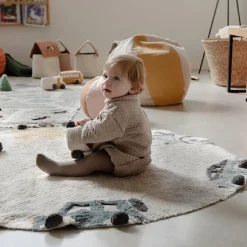 Lorena Canals Tapis lavable Wheels (140 cm)