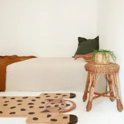 Nattiot Tapis léopard Kumako (90 x 125 cm)