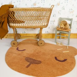 Nattiot Tapis ours Sandel (100 x 110 cm)