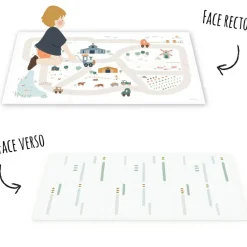 Best Tapis puzzle 3 en 1 Tiloo Farm (120 x 180 cm) Tapis De Jeu