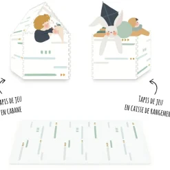 Best Tapis puzzle 3 en 1 Tiloo Farm (120 x 180 cm) Tapis De Jeu