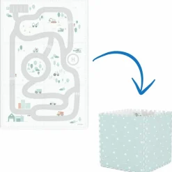 Play&Go Tapis puzzle 3 en 1 Tiloo Road (120 x 180 cm)