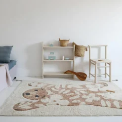 New Tapis rectangulaire Flowerbear (100 x 150 cm) Tapis