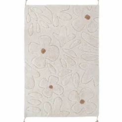 Nattiot Tapis rectangulaire Gentle Flora (120 x 180 cm)