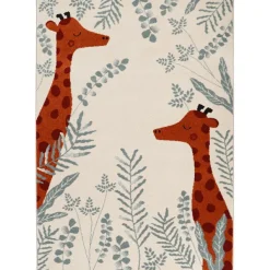 Tapis rectangulaire girafe Nisü (120 x 170 cm) Tapis